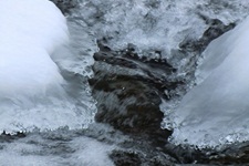大滝の氷